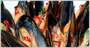 Thailand Thai Style Seafood Mussels